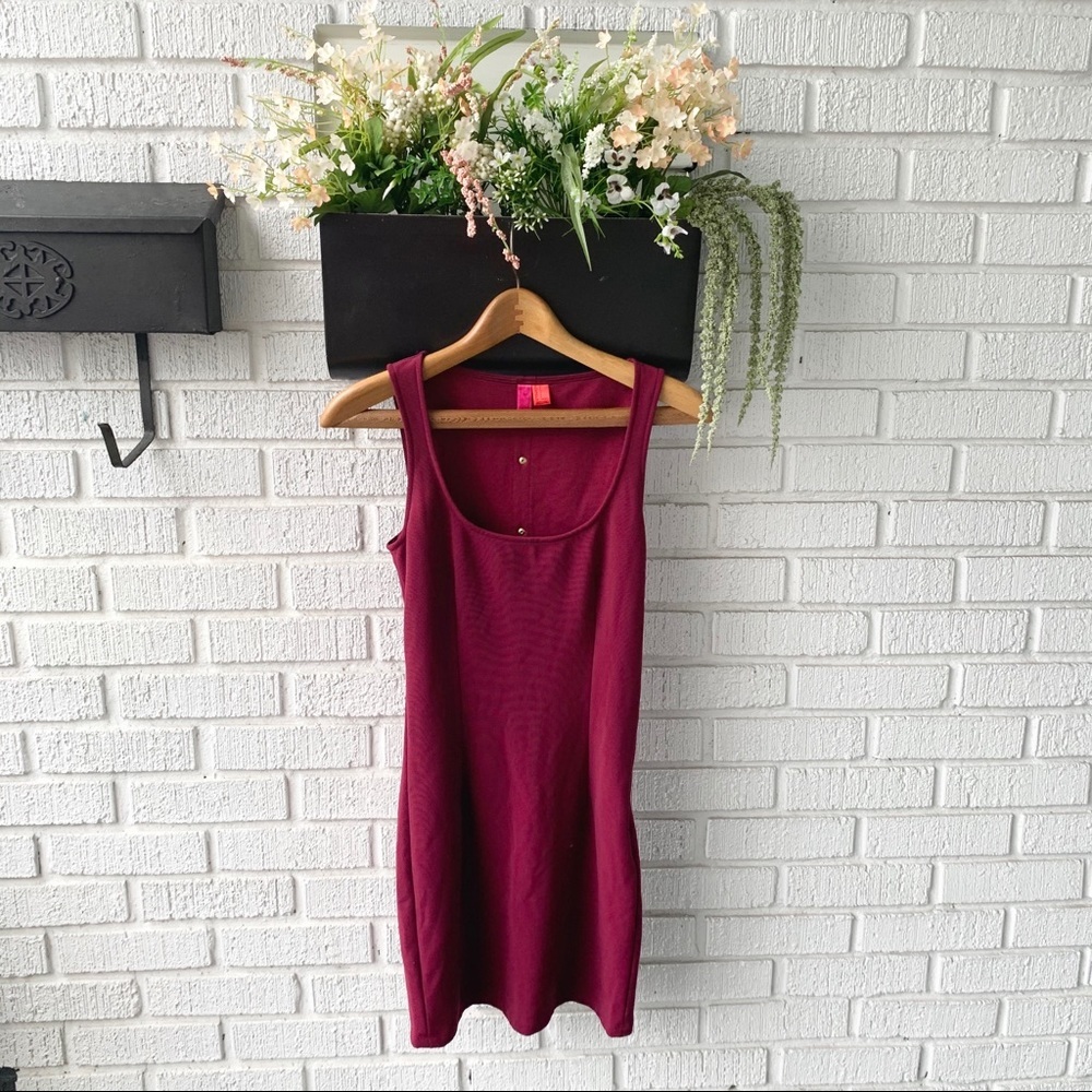Forever 21 Exclusive Collection Maroon Dress Small